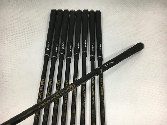【中古ゴルフクラブ】(9本セット)カタナゴルフ SWORD 601 アイアン オリジナルカーボン 4〜9.P.A.S【14日間返品OK】