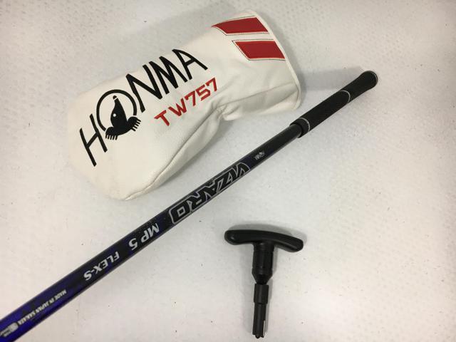 【中古ゴルフクラブ】【美品】ホンマ TOUR WORLD (ツアーワールド) TW757 TYPE-D PLUS ドライバー VIZARD MP-5 1W【14日間返品OK】_2