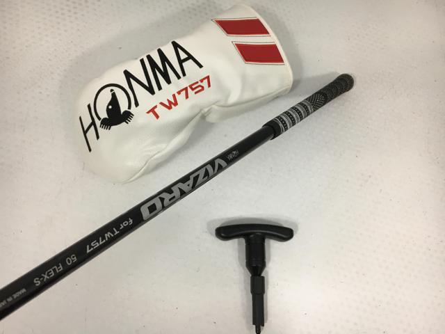 お買い得品！【中古ゴルフクラブ】【超美品】ホンマ TOUR WORLD (ツアーワールド) TW757 TYPE-D ドライバー VIZARD for TW757 1W【14日間返品OK】_2
