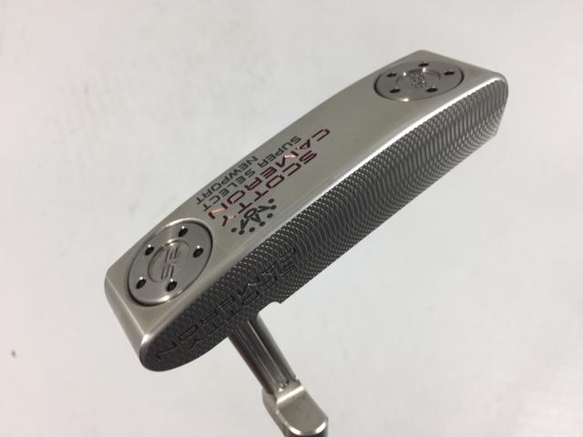 お買い得品！【中古ゴルフクラブ】【超美品】タイトリスト スコッティ・キャメロン スーパーセレクト ニューポート 2023 オリジナルスチール パター【14日間返品OK】