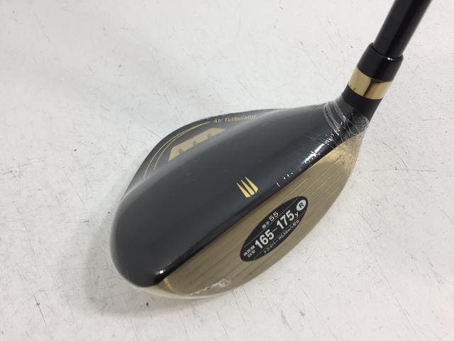 【中古ゴルフクラブ】【未使用品】キャスコ UFO AIR UT by パワートルネード ユーティリティ ゴールド 2025 Falcon シャフト AIR UT 55【14日間返品OK】_1