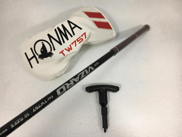 お買い得品！【中古ゴルフクラブ】【未使用品】ホンマ TOUR WORLD (ツアーワールド) TW757 TYPE-S ドライバー VIZARD for TW757 1W【14日間返品OK】_2