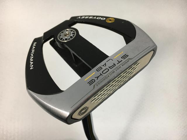 【中古ゴルフクラブ】オデッセイ STROKE LAB(ストローク ラボ) MARXMAN パター 2019 オリジナルスチール パター【14日間返品OK】