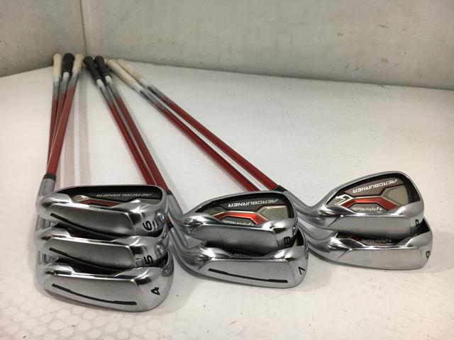 【中古ゴルフクラブ】(7本セット)テーラーメイド AERO BURNER(エアロバーナー) アイアン 2015 (日本仕様) TM7-415 4〜9.P【14日間返品OK】_1