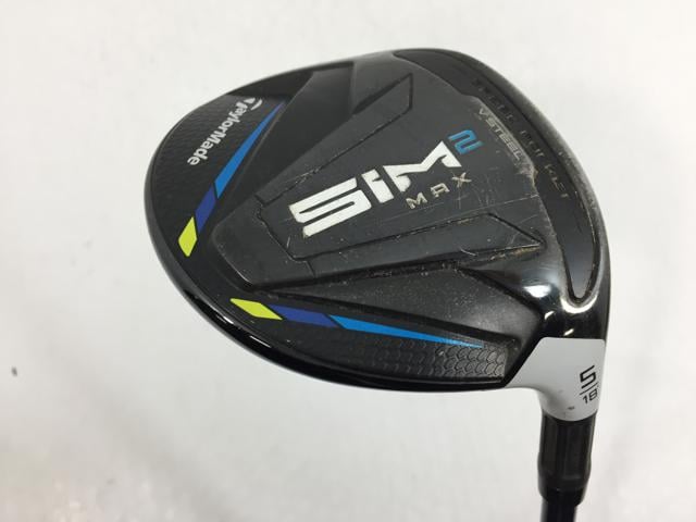 【中古ゴルフクラブ】テーラーメイド SIM2 MAX (シム2 マックス) フェアウェイ 2021 (日本仕様) TENSEI BLUE TM50 5W【14日間返品OK】