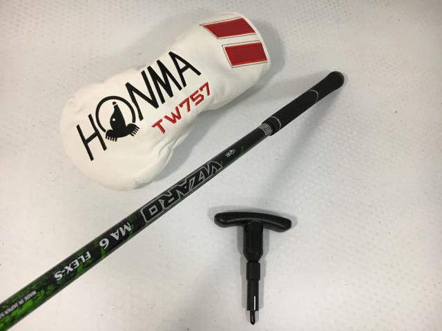 お買い得品！【中古ゴルフクラブ】【超美品】ホンマ TOUR WORLD (ツアーワールド) TW757 TYPE-D ドライバー VIZARD MA-6 1W【14日間返品OK】_2
