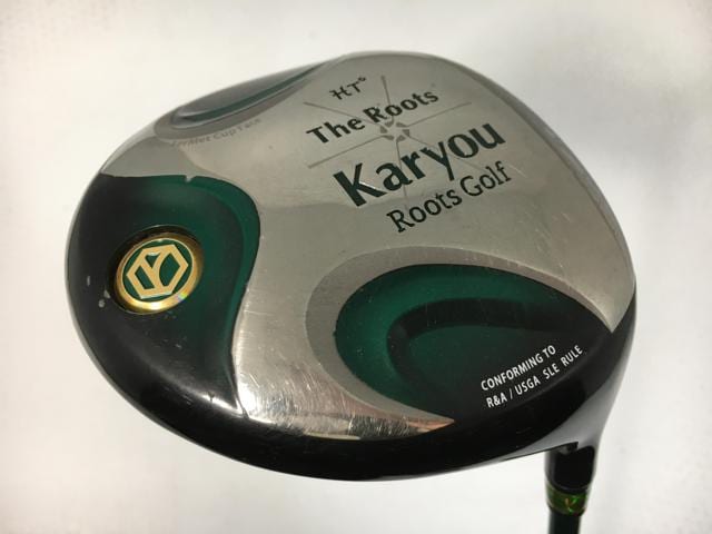お買い得品！【中古ゴルフクラブ】ルーツゴルフ(ゴーセン) The ルーツ Karyou ドライバー 2015 オリジナルカーボン 1W【14日間返品OK】