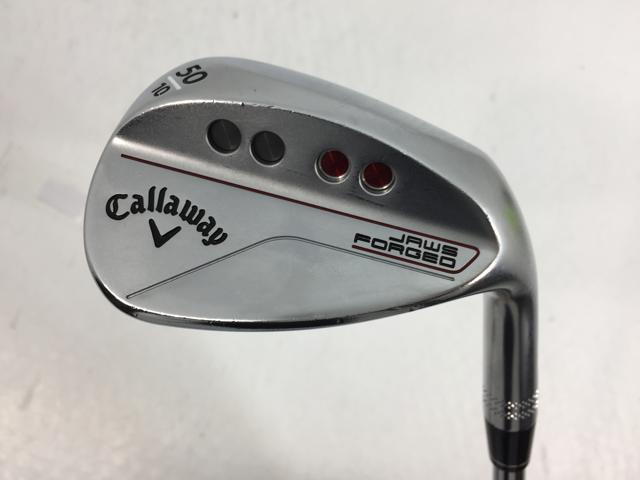 【中古ゴルフクラブ】キャロウェイ JAWS フォージド ウェッジ クローム 50.10 2023 (日本仕様) NSプロ MODUS3 TOUR115 AW【14日間返品OK】