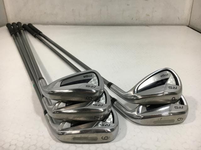 お買い得品！【中古ゴルフクラブ】(5本セット)プロギア RS チタンフェース アイアン 2016 オリジナルカーボン 6〜9.P【14日間返品OK】_1