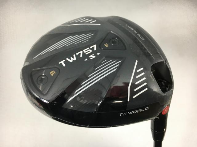 お買い得品！【中古ゴルフクラブ】【未使用品】ホンマ TOUR WORLD (ツアーワールド) TW757 TYPE-S ドライバー VIZARD for TW757 1W【14日間返品OK】