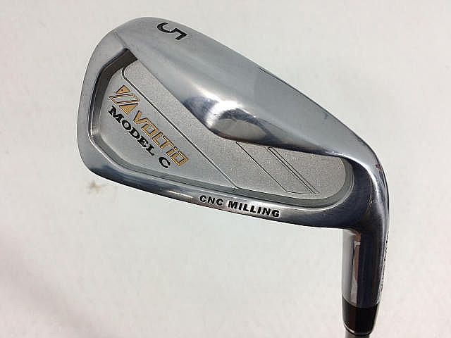 お買い得品！【中古ゴルフクラブ】(6本セット)カタナゴルフ VOLTIO 4 MODEL C シルバー アイアン 2016 SPEEDER 550 5〜9.P【14日間返品OK】