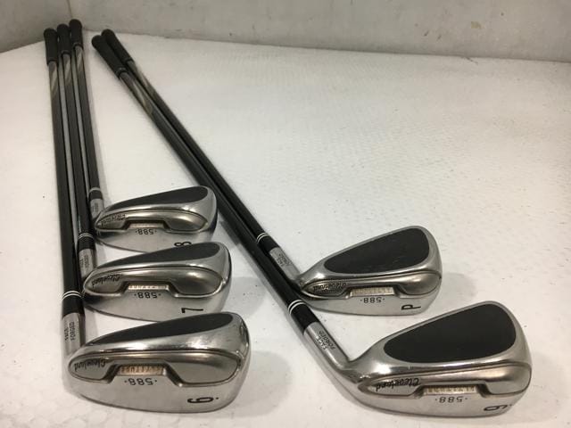 【中古ゴルフクラブ】(5本セット)クリーブランド 588 ALTITUDE(アルティチュード) アイアン アクションライト55 6〜9.P【14日間返品OK】_1
