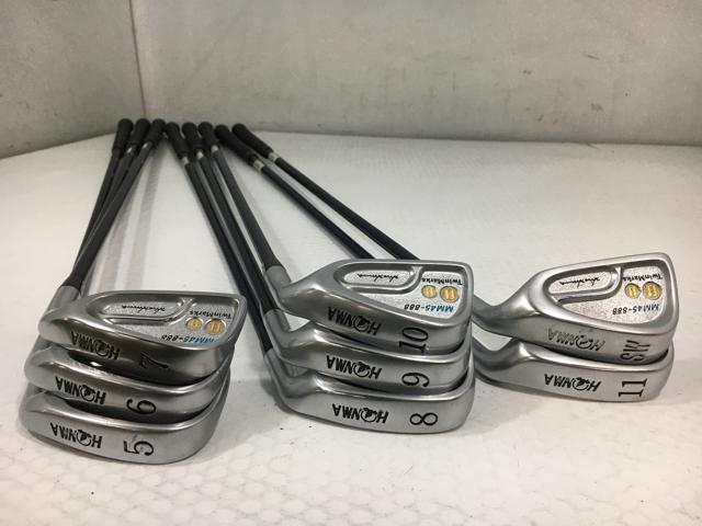 【中古ゴルフクラブ】(8本セット)ホンマ ツインマークス MM45-888 アイアン アクセラレイトフォース FW&FW 5〜10.11.S【14日間返品OK】_1