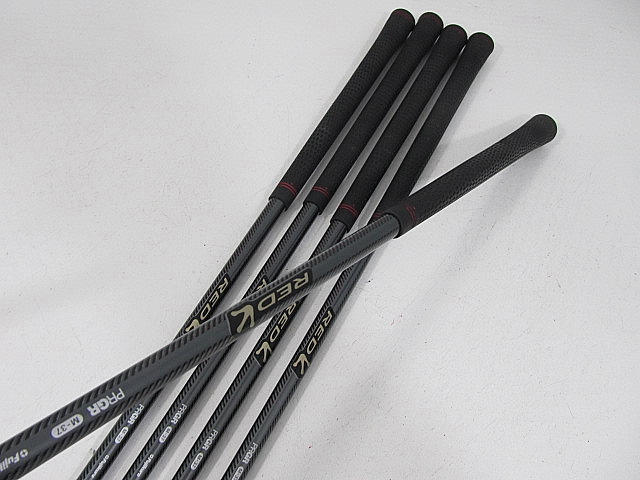 お買い得品！【中古ゴルフクラブ】(5本セット)プロギア RED チタンフェース アイアン 2016 オリジナルカーボン 6〜9.P【14日間返品OK】