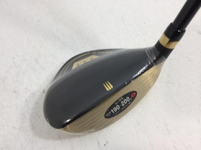 【中古ゴルフクラブ】【未使用品】キャスコ UFO AIR UT by パワートルネード ユーティリティ ゴールド 2025 Falcon シャフト AIR UT 55【14日間返品OK】_1