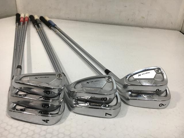 お買い得品！【中古ゴルフクラブ】(7本セット)ヤマハ インプレス X Vフォージド アイアン 2008 D/G 4〜9.P【14日間返品OK】