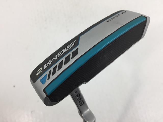 【中古ゴルフクラブ】ピン SIGMA2 ANSER パター プラチナム 2019 (調整機能付き) オリジナルスチール パター【14日間返品OK】