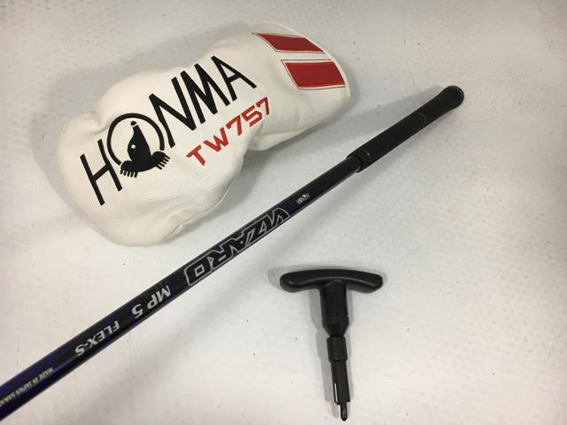 お買い得品！【中古ゴルフクラブ】ホンマ TOUR WORLD (ツアーワールド) TW757 TYPE-D PLUS ドライバー VIZARD MP-5 1W【14日間返品OK】_2