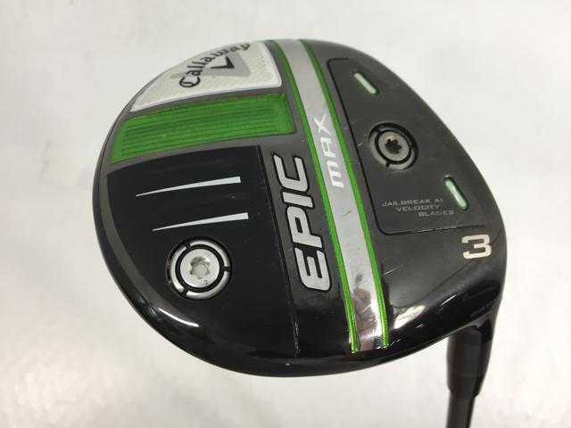 【中古ゴルフクラブ】キャロウェイ EPIC MAX (エピック マックス) フェアウェイ 2021 (日本仕様) ディアマナ 40 for Callaway 3W【14日間返品OK】