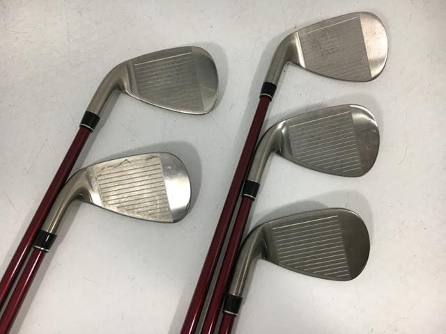 お買い得品！【中古ゴルフクラブ】(5本セット)プロギア RED チタンフェース アイアン 2016 オリジナルカーボン 6〜9.P【14日間返品OK】_3