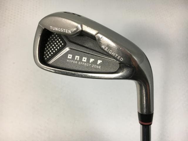 【中古ゴルフクラブ】(7本セット)ダイワ(グローブライド) ONOFF 赤アイアン 2012 NSプロ 950GH 5〜9.P.A【14日間返品OK】