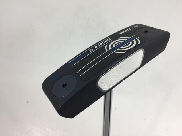 【中古ゴルフクラブ】【美品】オデッセイ Ai-ONE SQUARE 2 SQUARE (スクエア2スクエア) DOUBLE WIDE パター 2025 STROKE LAB(ストローク ラボ) 90 シャフト パター【14日間返品OK】