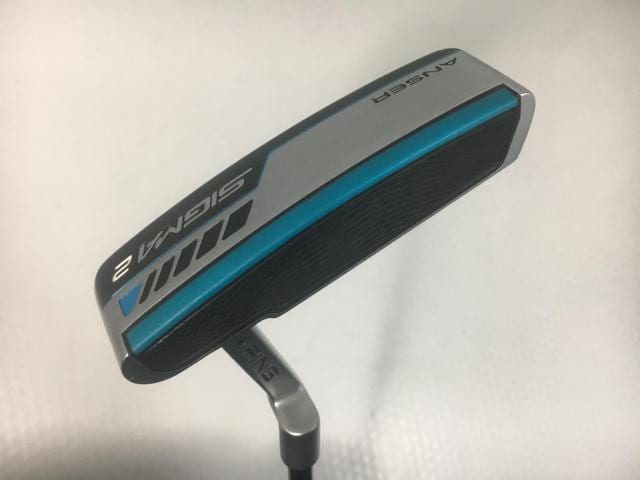お買い得品！【中古ゴルフクラブ】ピン SIGMA2 ANSER パター プラチナム 2019 (調整機能付き) オリジナルスチール パター【14日間返品OK】