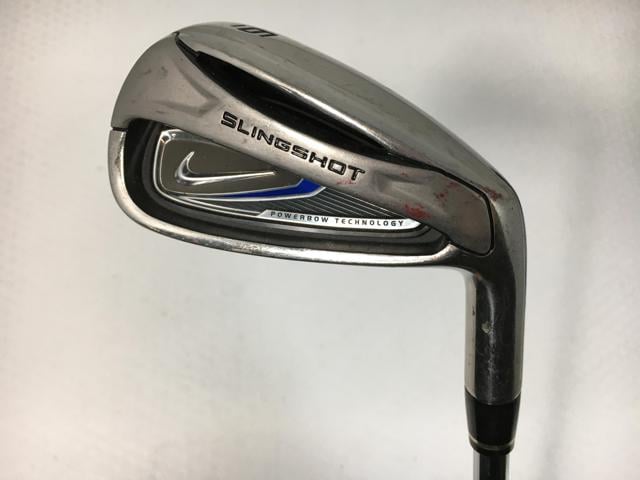 【中古ゴルフクラブ】(7本セット)ナイキ スリングショット アイアン 2010 (USA仕様) オリジナルスチール U4.6〜9.P.S【14日間返品OK】