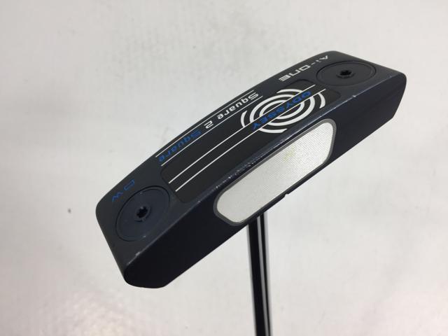【中古ゴルフクラブ】オデッセイ Ai-ONE SQUARE 2 SQUARE (スクエア2スクエア) DOUBLE WIDE パター 2025 STROKE LAB(ストローク ラボ) 90 シャフト パター【14日間返品OK】