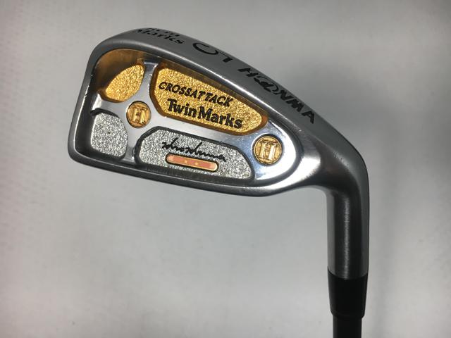 【中古ゴルフクラブ】(9本セット)ホンマ ツインマークス クロスアタック アイアン ドリスチタン1 2S 3〜10.11【14日間返品OK】