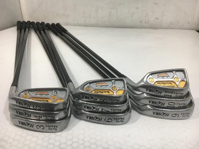 【中古ゴルフクラブ】(9本セット)ホンマ ツインマークス クロスアタック アイアン ドリスチタン1 2S 3〜10.11【14日間返品OK】_1