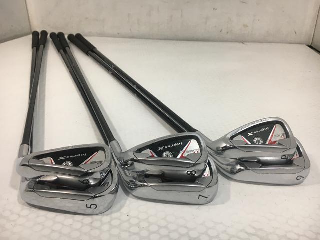 【中古ゴルフクラブ】(6本セット)ヤマハ インプレス X D BLACK アイアン 2010 TBX-510i 5〜9.P【14日間返品OK】_1