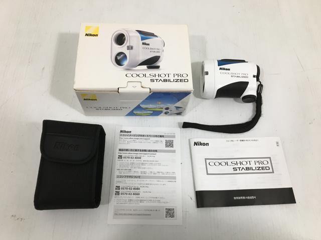 Nikon COOLSHOT PRO STABILIZED ゴルフ用距離計 Nikon COOLSHOT PRO