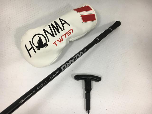 お買い得品！【中古ゴルフクラブ】【美品】ホンマ TOUR WORLD (ツアーワールド) TW757 TYPE-S ドライバー VIZARD for TW757 1W【14日間返品OK】_2