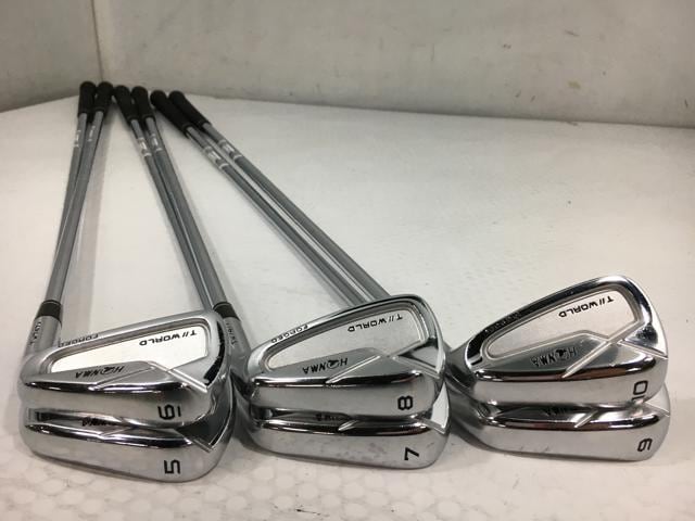 お買い得品！【中古ゴルフクラブ】(6本セット)ホンマ TOUR WORLD (ツアーワールド) TW747V アイアン AMT TOUR WHITE スチール 5〜10【14日間返品OK】_1