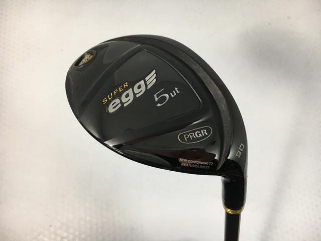 【中古ゴルフクラブ】プロギア SUPER egg (金エッグ) ユーティリティ 2017(高反発) オリジナルカーボン U5【14日間返品OK】