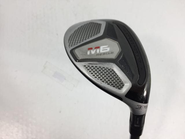 【中古ゴルフクラブ】テーラーメイド M6 レスキュー 2019 (日本仕様) REAX85 JP スチール U3【14日間返品OK】