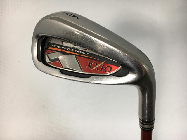 【中古ゴルフクラブ】(5本セット)ダンロップ ゼクシオ10 テン (XXIO 10 X) アイアン 2018 (レッド) MP1000 6〜9.P【14日間返品OK】