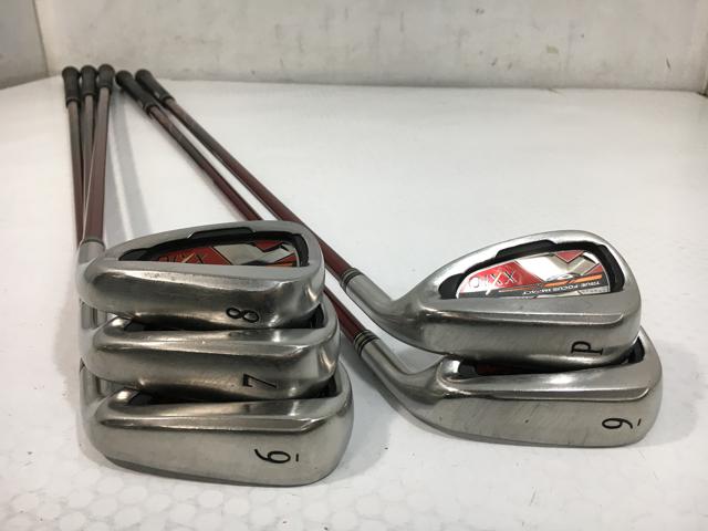 【中古ゴルフクラブ】(5本セット)ダンロップ ゼクシオ10 テン (XXIO 10 X) アイアン 2018 (レッド) MP1000 6〜9.P【14日間返品OK】_1