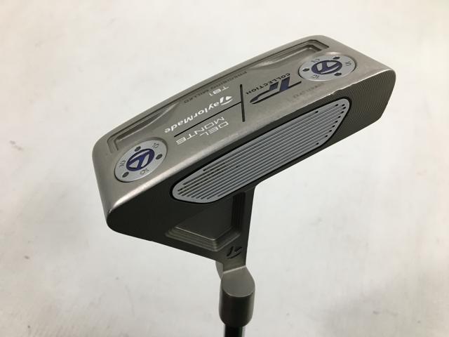 お買い得品！【中古ゴルフクラブ】テーラーメイド TP コレクション ハイドロブラスト TRUSS DEL MONTE TB1 パター 2022 オリジナルスチール パター【14日間返品OK】