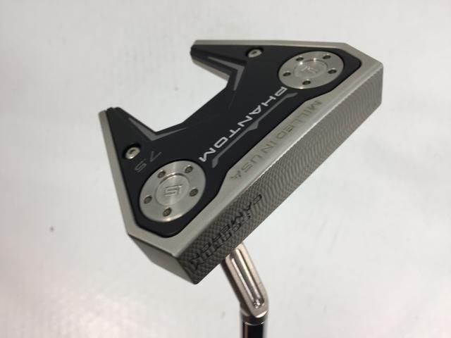 【中古ゴルフクラブ】【美品】タイトリスト スコッティ・キャメロン PHANTOM 7.5 (ファントム 7.5) 2024 オリジナルスチール パター【14日間返品OK】