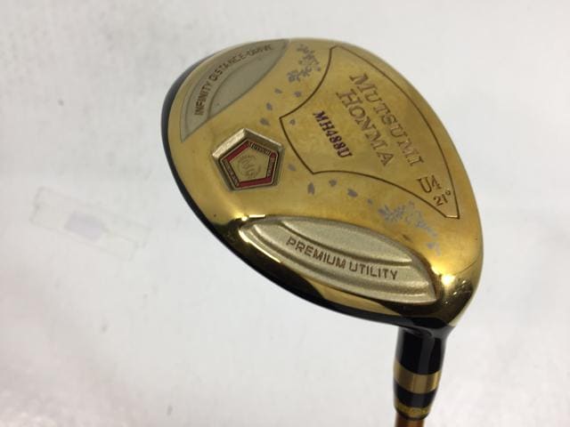 【中古ゴルフクラブ】MUTSUMI HONMA(本間 睦) MUTSUMI HONMA(本間 睦) MH488U ユーティリティ オリジナルカーボン U4【14日間返品OK】