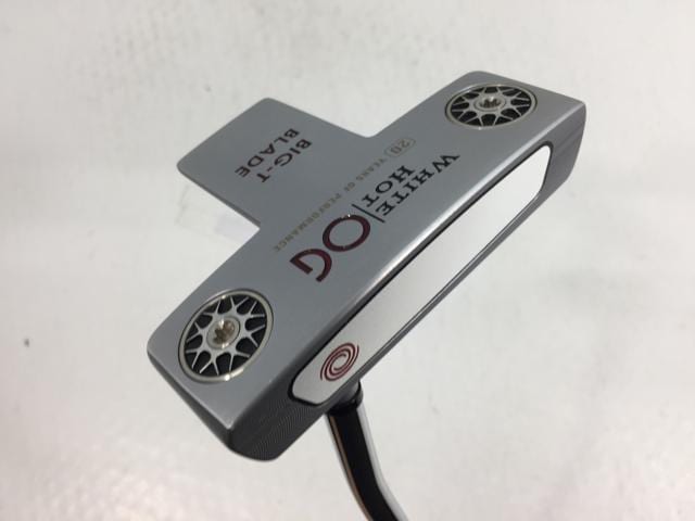 【中古ゴルフクラブ】【超美品】オデッセイ ホワイト ホット OG BIG T パター オリジナルスチール パター【14日間返品OK】