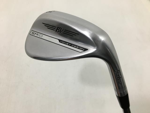 お買い得品！【中古ゴルフクラブ】タイトリスト ボーケイ ウェッジ スピンミルド SM10 (ツアークロム)56.10S(日本仕様) AMT WHITE スチール SW【14日間返品OK】