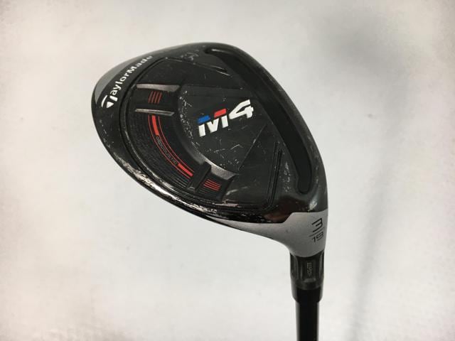 【中古ゴルフクラブ】テーラーメイド M4 レスキュー 2018 (日本仕様) ATMOS RED 6 U3【14日間返品OK】