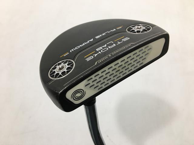 お買い得品！【中古ゴルフクラブ】オデッセイ STROKE LAB(ストローク ラボ) ブラックシリーズ R-LINE ARROW パター 2020 オリジナルスチール パター【14日間返品OK】 8,271円