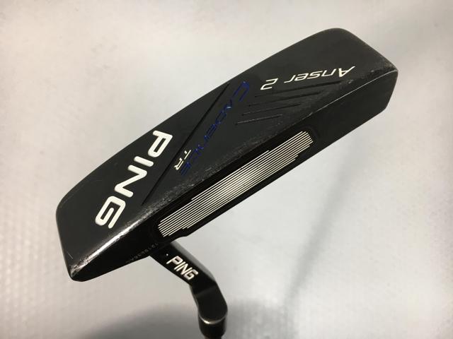 お買い得品！【中古ゴルフクラブ】ピン CADENCE(ケーデンス) 黒TR Anser2 2015 (調整機能付き) オリジナルスチール パター【14日間返品OK】