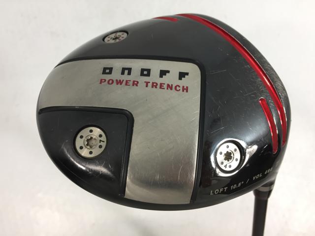 【中古ゴルフクラブ】ダイワ(グローブライド) ONOFF ドライバー 黒(KURO) 2019 LABO SPEC SHINARI-60 1W【14日間返品OK】