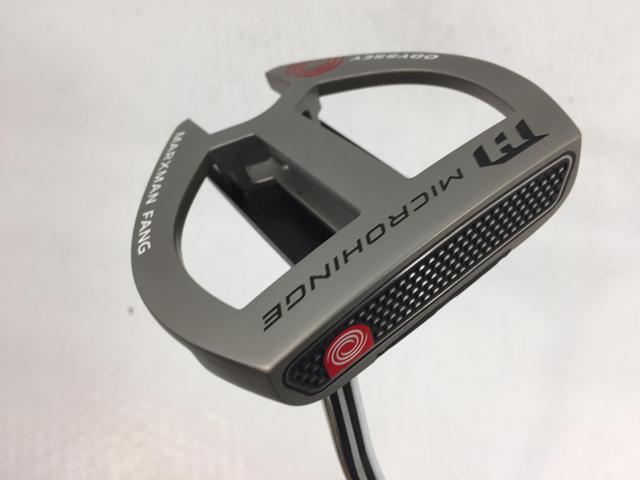 【中古ゴルフクラブ】【超美品】オデッセイ MICROHINGE (マイクロヒンジ) MARXMAN FANG パター 2025 オリジナルスチール パター【14日間返品OK】