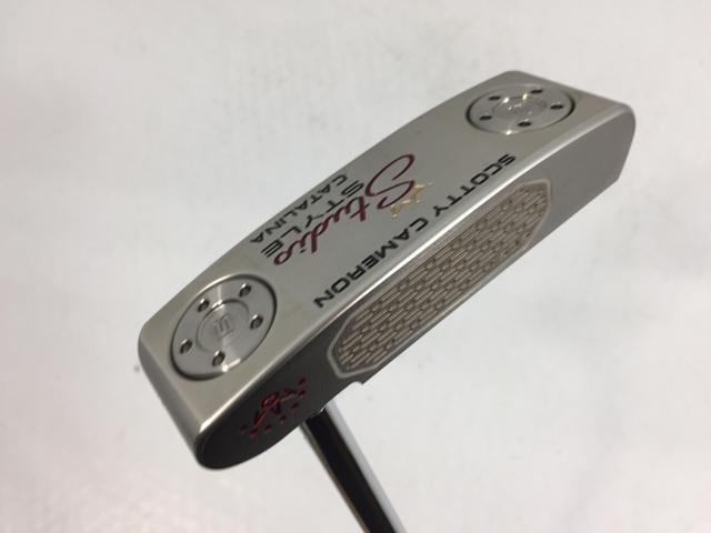 【中古ゴルフクラブ】【超美品】タイトリスト スコッティ・キャメロン スタジオスタイル カタリナ 2025 オリジナルスチール パター【14日間返品OK】 40,612円